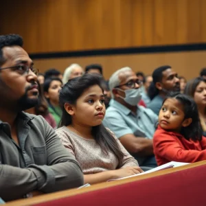 Community members gathered for a discussion on immigration reform