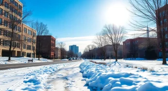 Grand Rapids Experiences Brief Warm Spell in Cold February