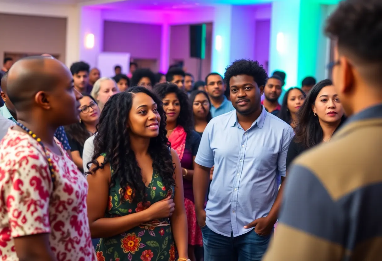 Audience engaged in the Grand Rapids Community College Diversity Lecture Series