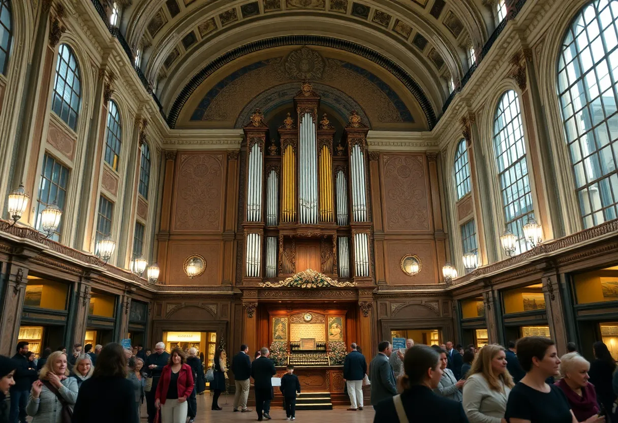 Final concert at Macy's Center City Philadelphia featuring the Wanamaker Organ.
