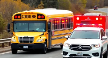 Bus Crash in Grand Rapids Injures Four Students