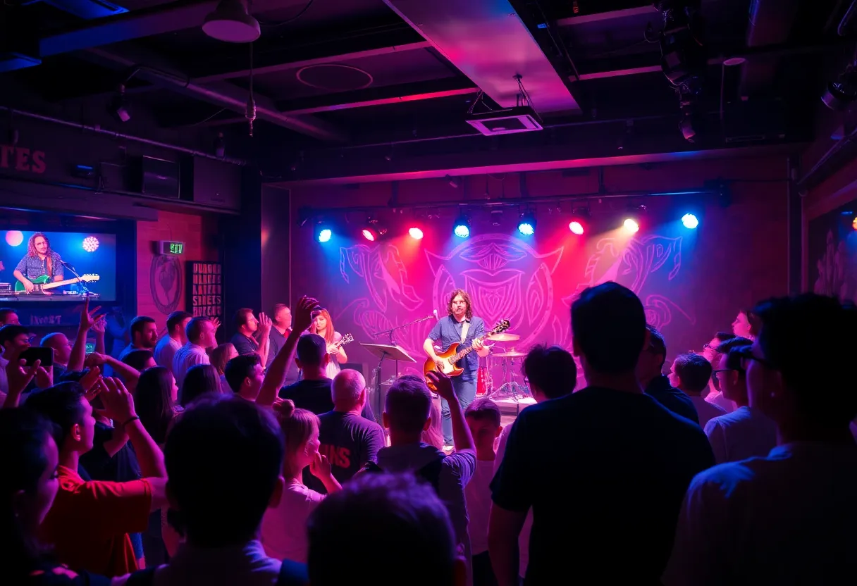The Lone Bellow performing live at The Ark in Ann Arbor