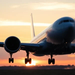 United Airlines flight making an emergency landing due to engine trouble