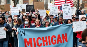 Michigan Hosts Massive ‘Hands Off! Day of Action’ Protests