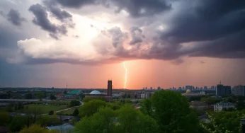 Severe Weather Threat in West Michigan Amid First 70-Degree Day