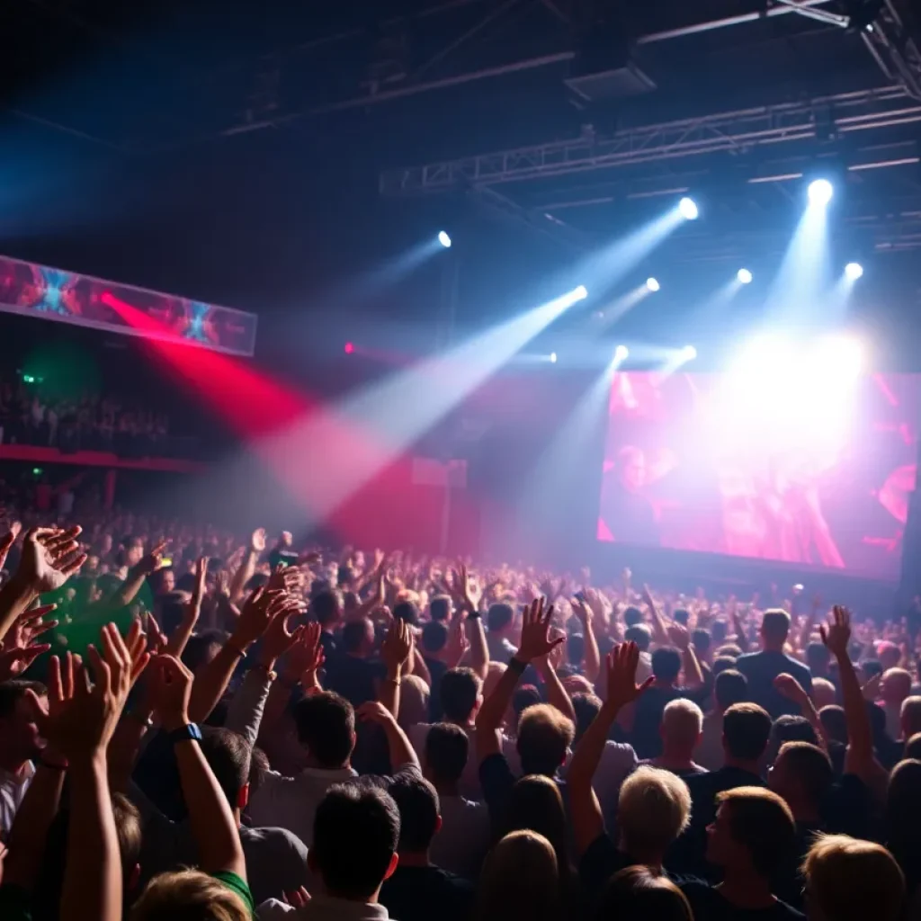 Chris Stapleton performing on stage at a concert