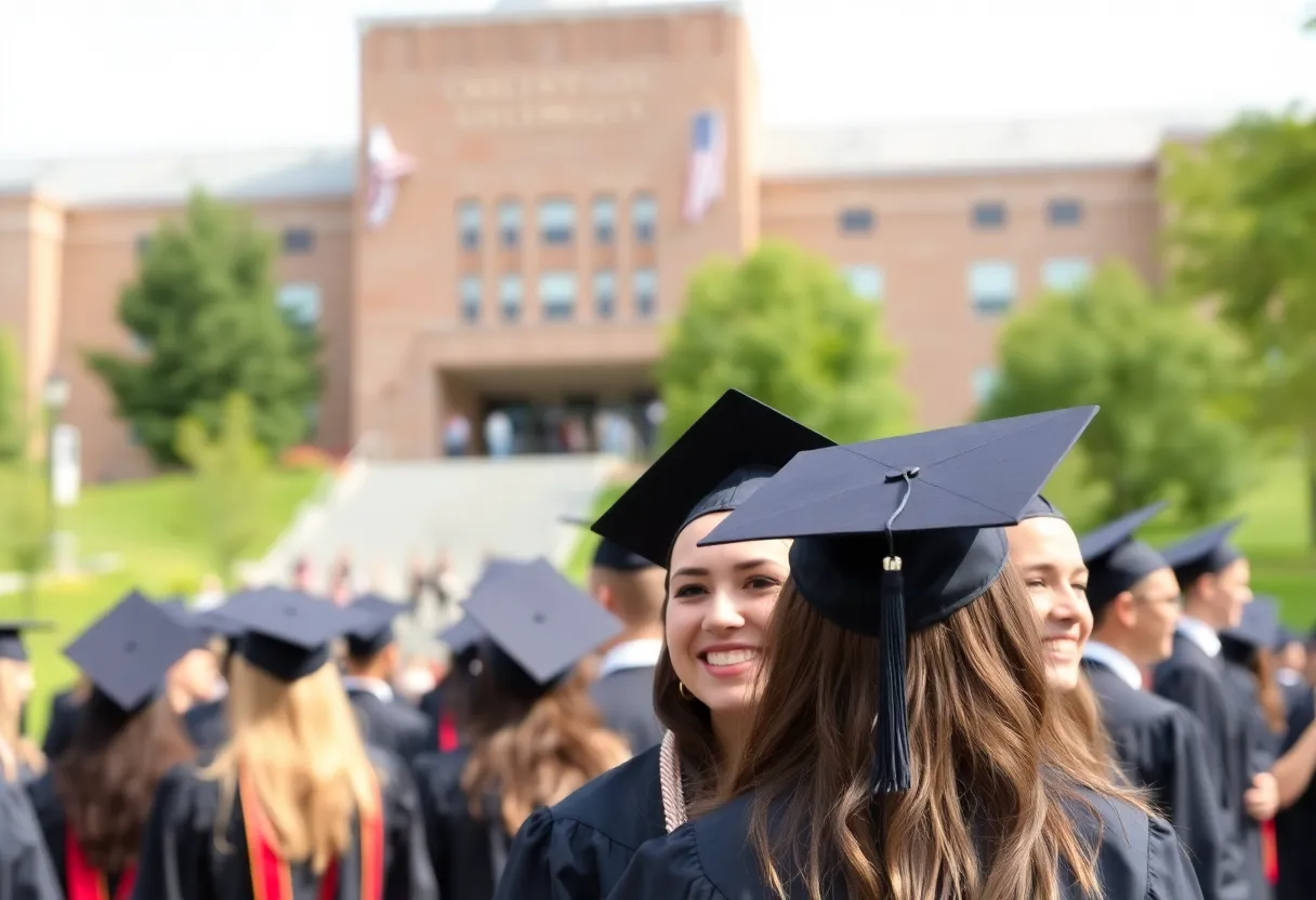 Graduation at Grand Valley State University