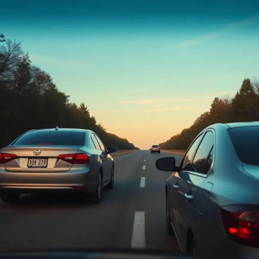 Highway scene representing road safety concerns.