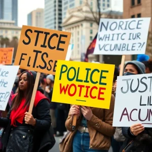Protest for police accountability in Grand Rapids