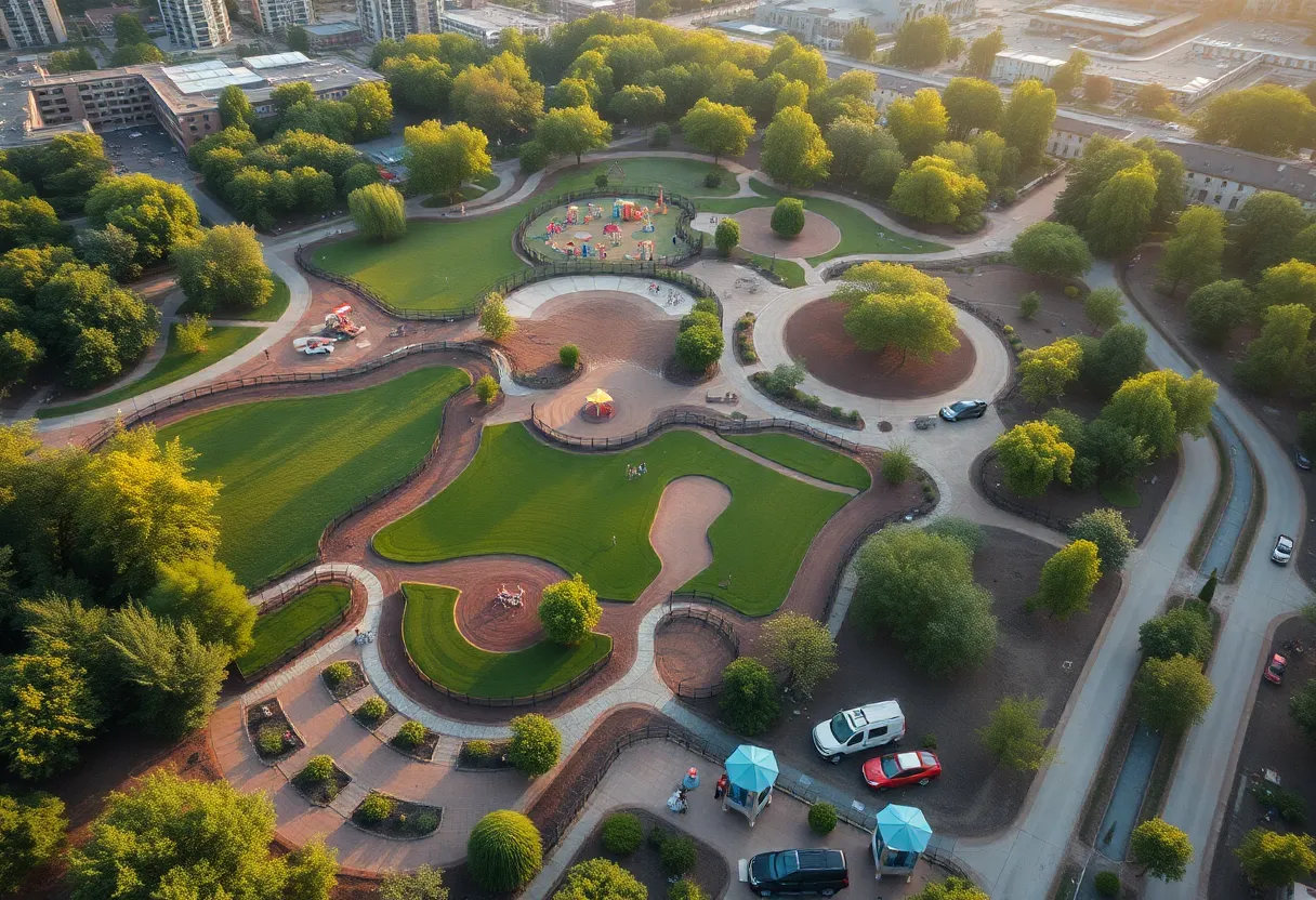 Renovation of Millennium Park and Johnson Park in Kent County