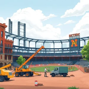 Renovation of Sullivan Field baseball park
