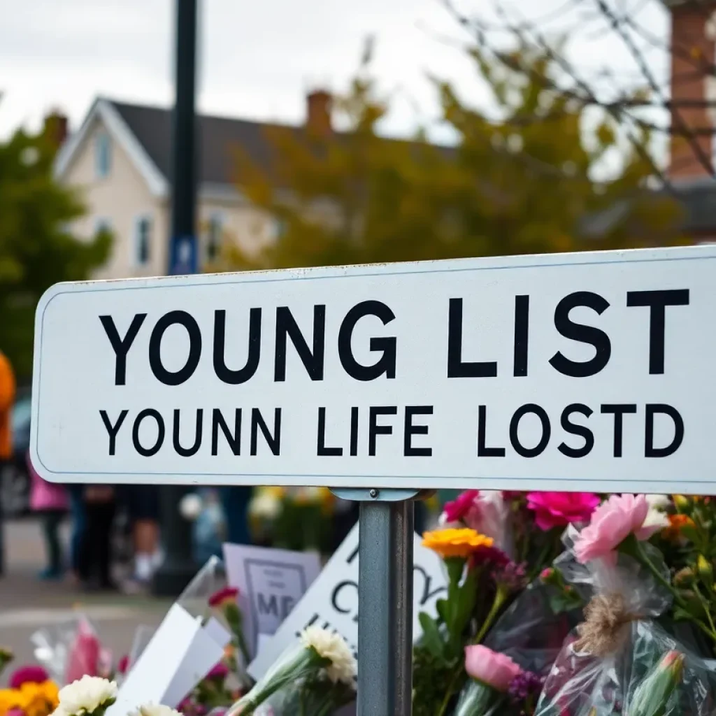 Proposed street sign for Amillier Penn Way honoring gun violence awareness