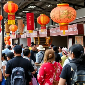 Festivals at Calder Plaza showcasing Asian and Pacific cultures