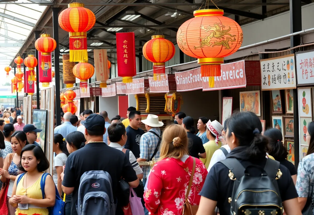 Festivals at Calder Plaza showcasing Asian and Pacific cultures