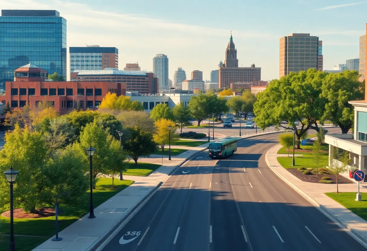 Public transportation in Grand Rapids during Clean Air Action Day