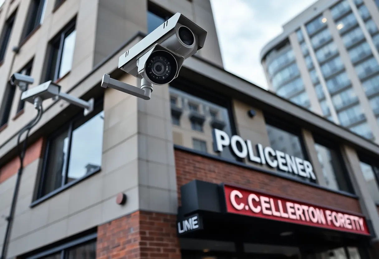 License plate readers at police department
