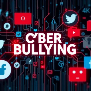 A symbolic image representing the dangers of sextortion in online communications