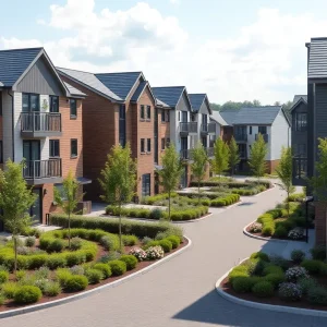 Visual representation of affordable housing developments in Grand Rapids.