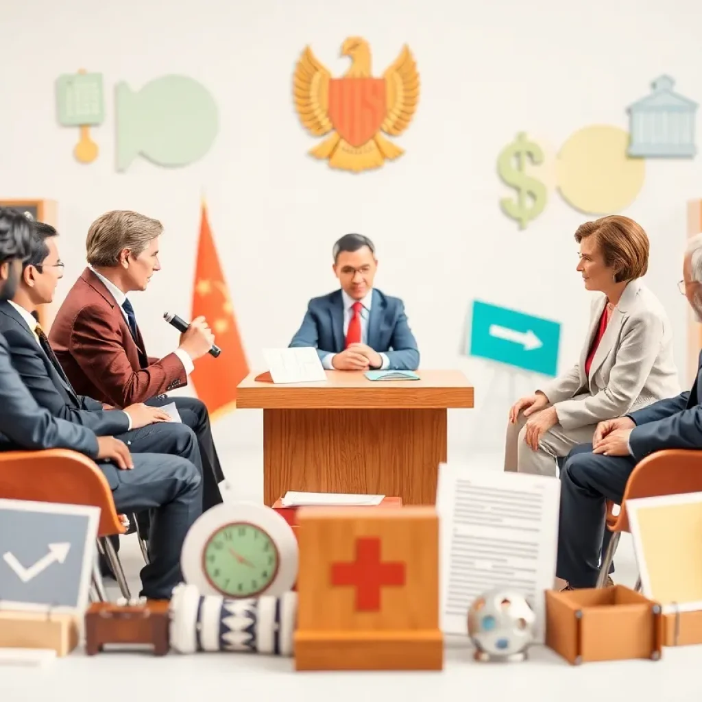 Legislative discussion on budget proposals