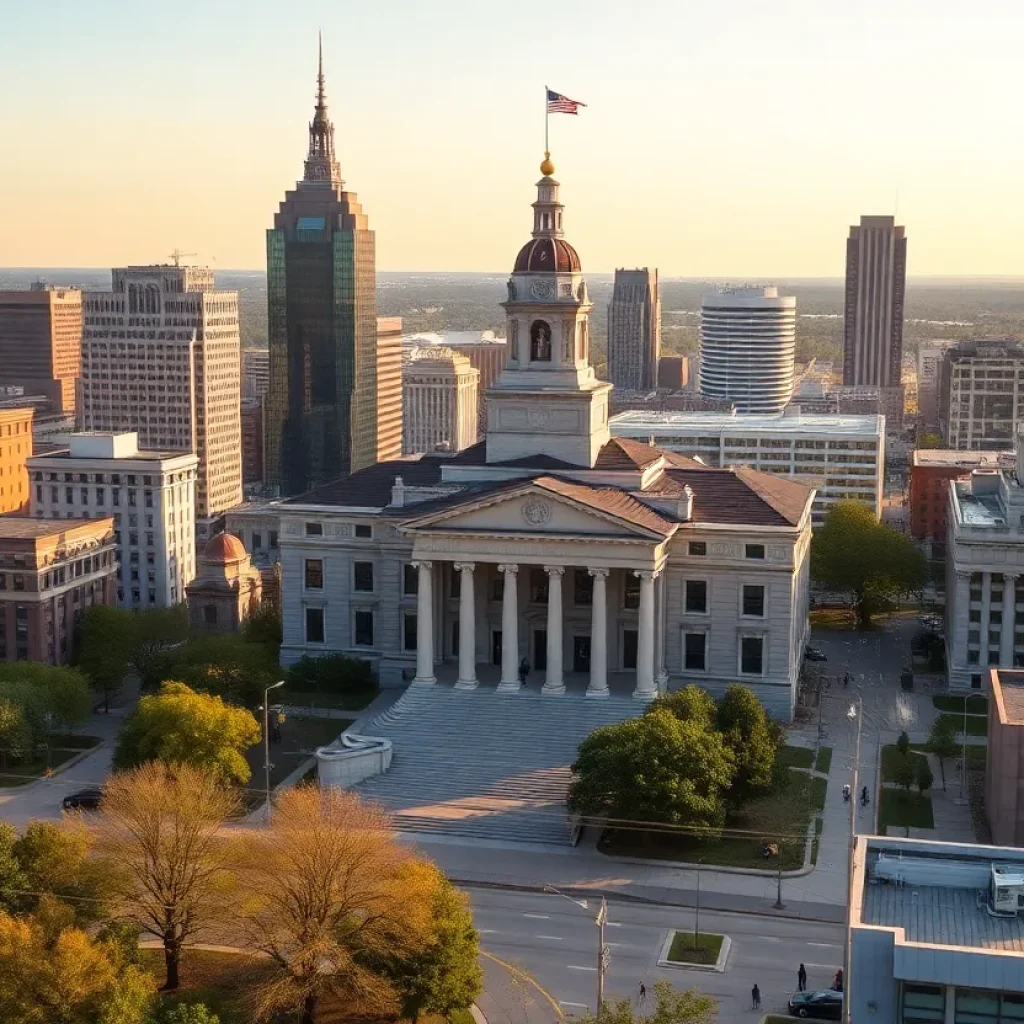 Courthouse in Grand Rapids, symbolizing legal advocacy.