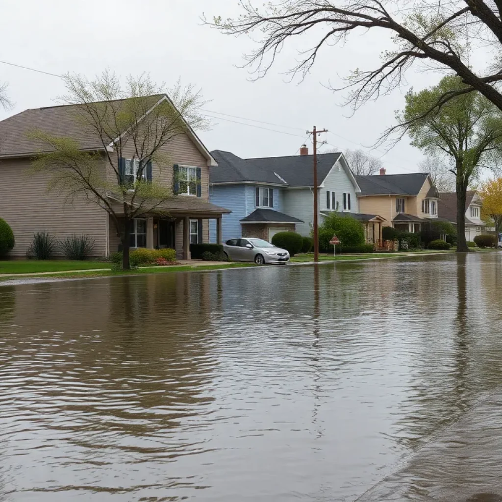 Residential area in Grand Rapids affected by water main break