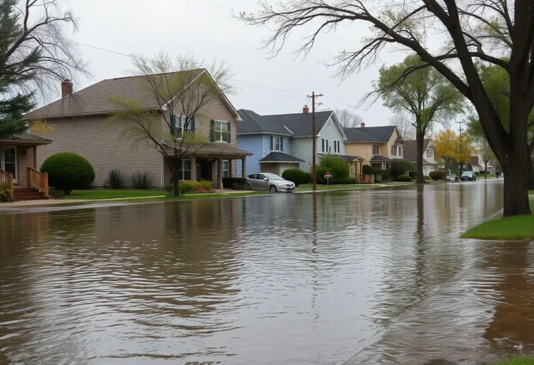 Residential area in Grand Rapids affected by water main break