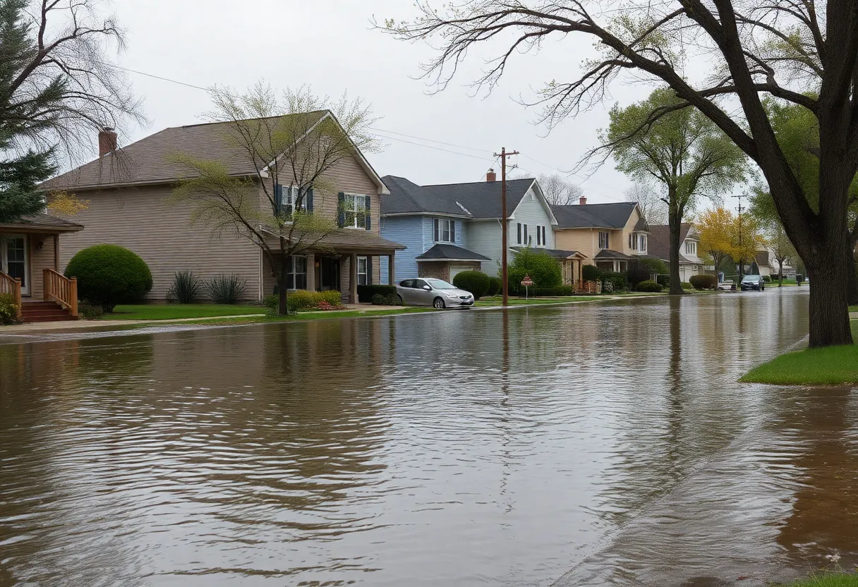 Residential area in Grand Rapids affected by water main break