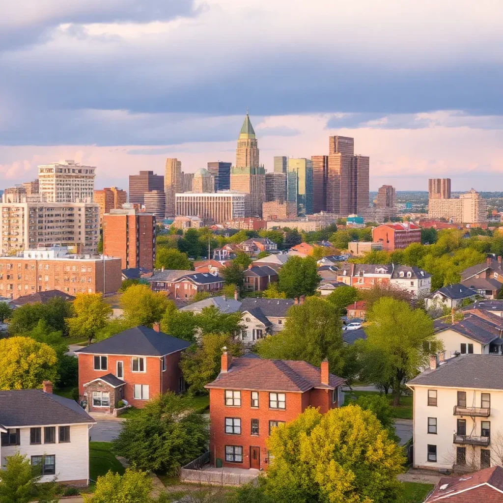 Diverse housing development in Grand Rapids, showcasing a mix of rental and owned homes