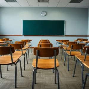 Classroom affected by budget cuts in Grand Rapids