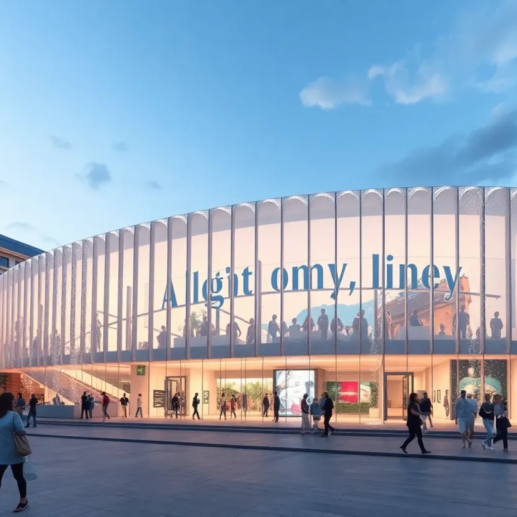 Rendering of the new Grand Rapids African American Museum building