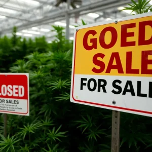 Closed TerrAscend cannabis facility in Michigan