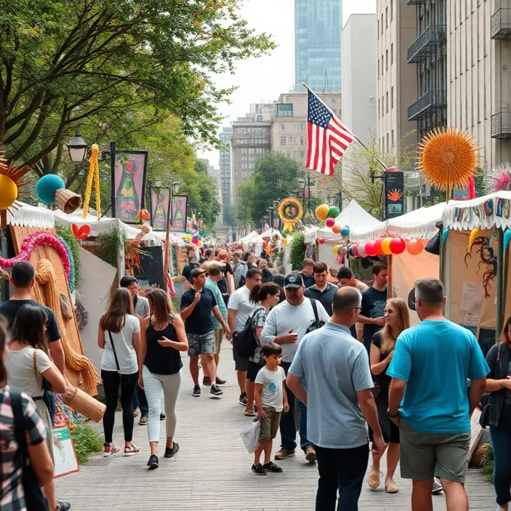 Art installations and community activities at ArtPrize 2025 in Grand Rapids.