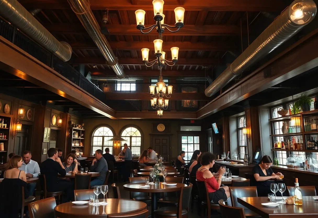 Interior view of Duke's Social House after renovations