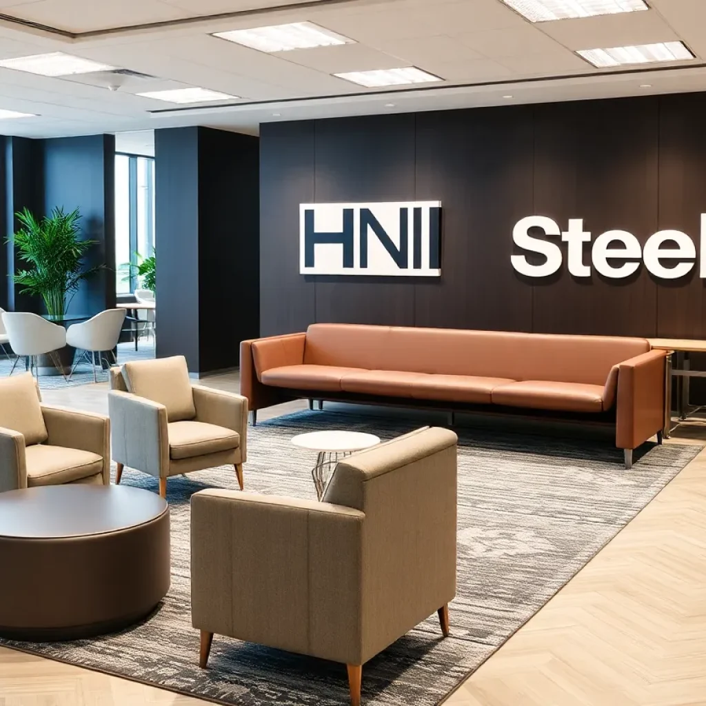 Stylish office furniture from HNI and Steelcase