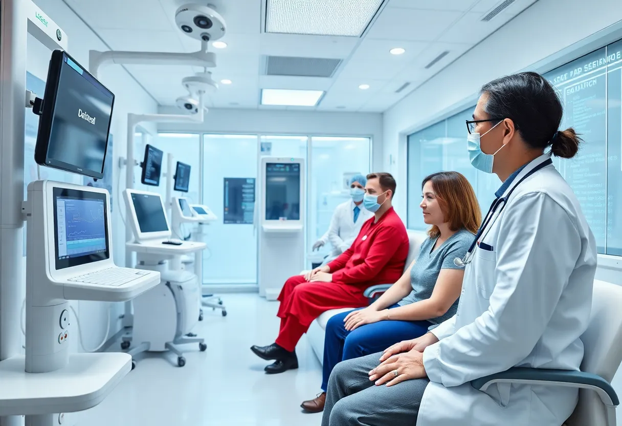 Advanced hypertension treatment facility with medical professionals