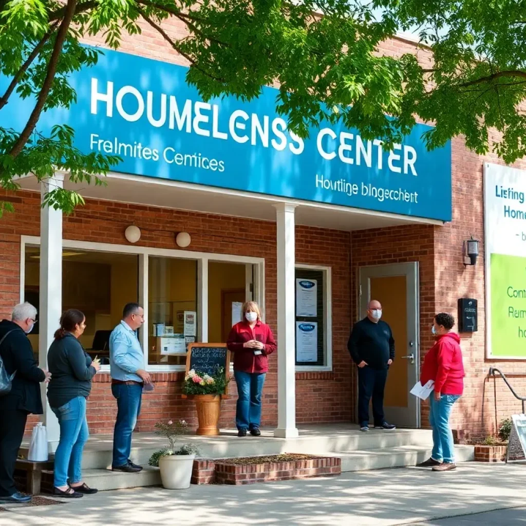 A community center for homeless services in Grand Rapids