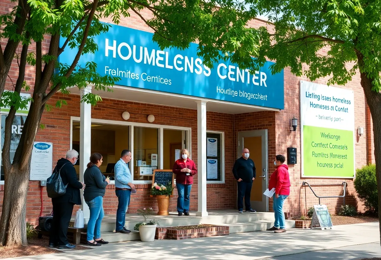 A community center for homeless services in Grand Rapids