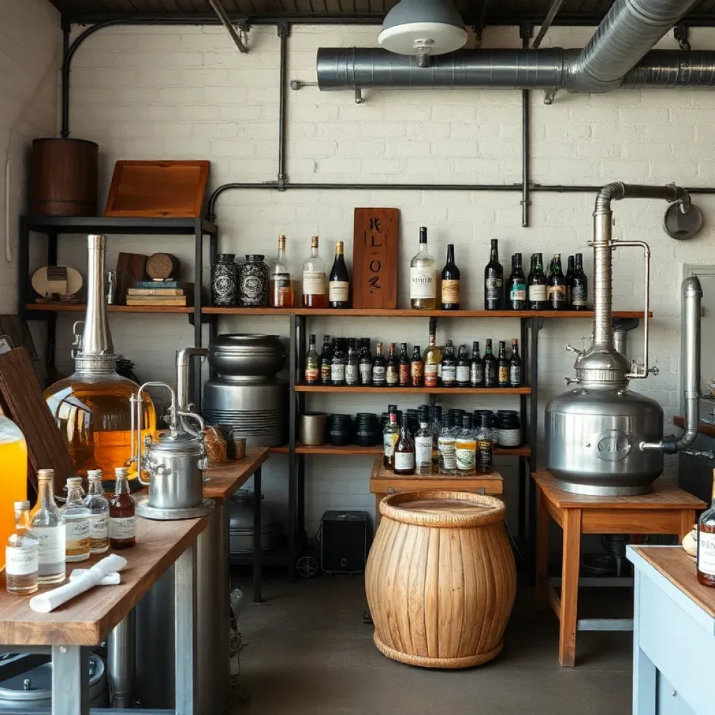 Small businesses collaborating in Michigan beverage production