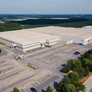 NPR of America manufacturing plant exterior with closed signs