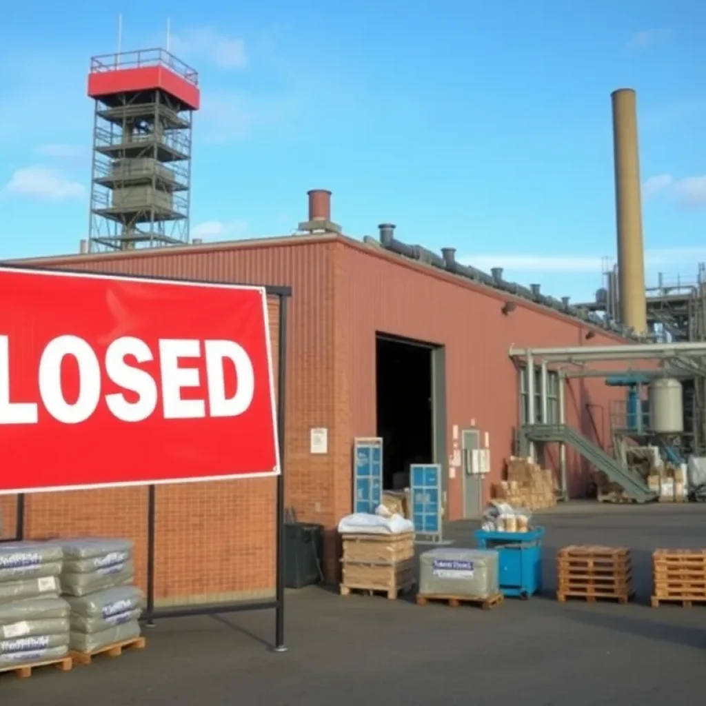 Facade of Utz Brands manufacturing plant in Grand Rapids