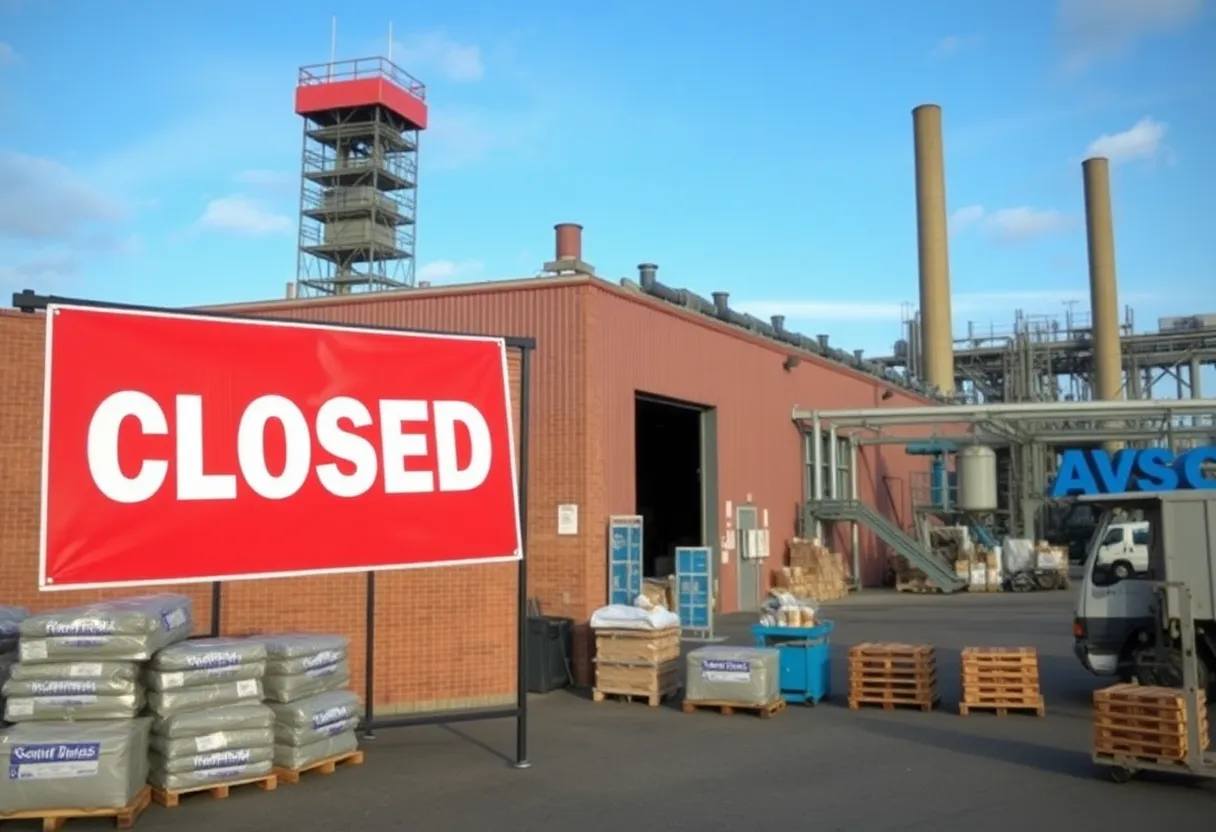Facade of Utz Brands manufacturing plant in Grand Rapids