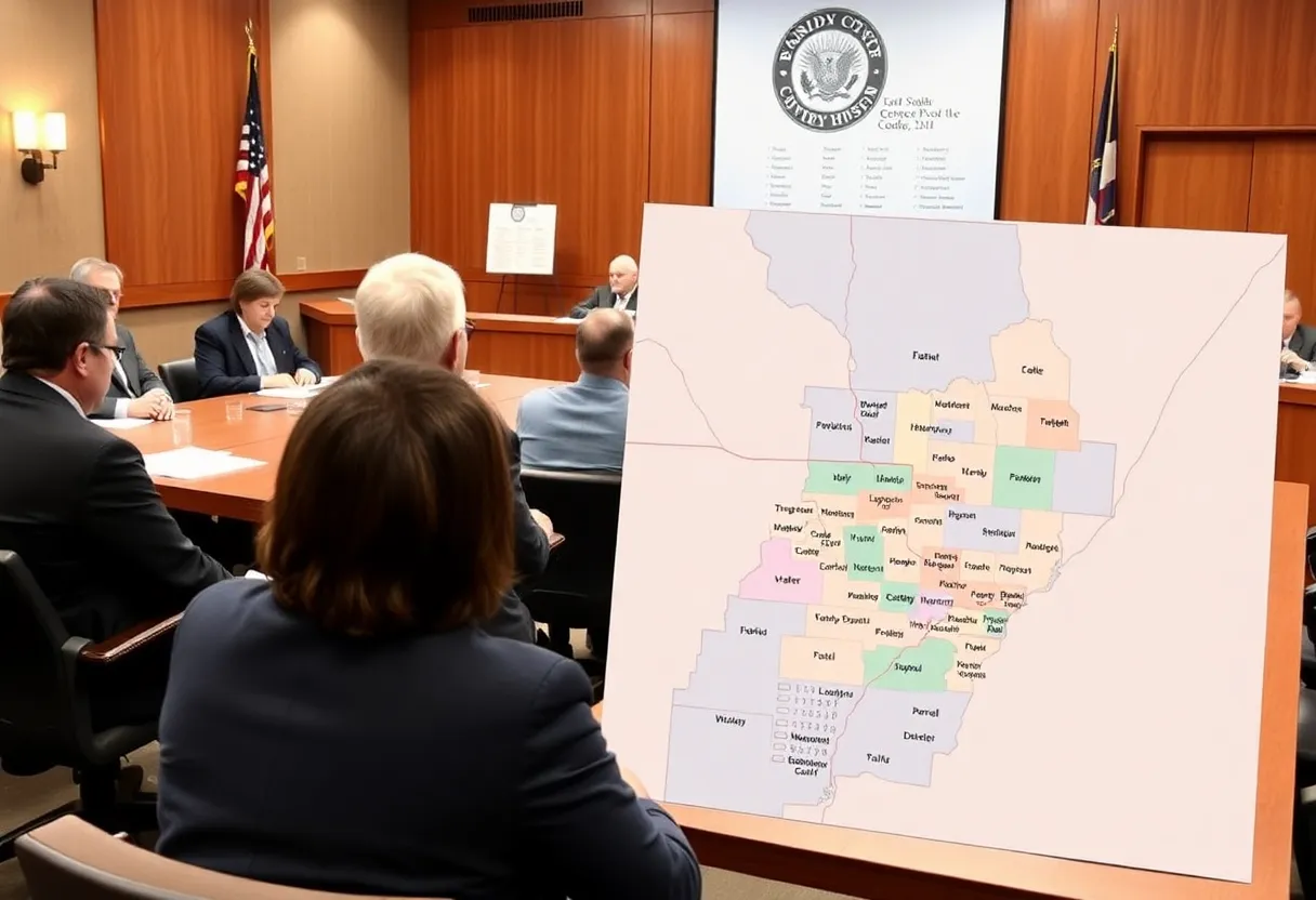 Wyoming City Council Meeting about Voting Precincts