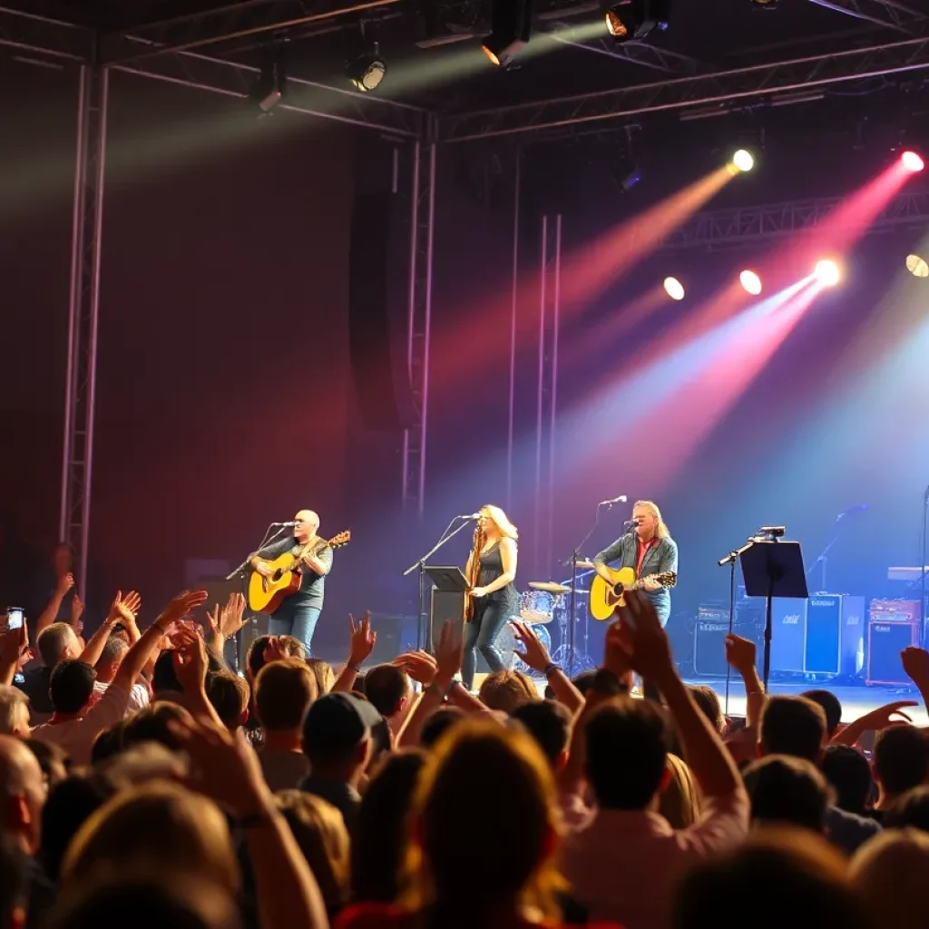 Bootstrap Boys performing live on stage
