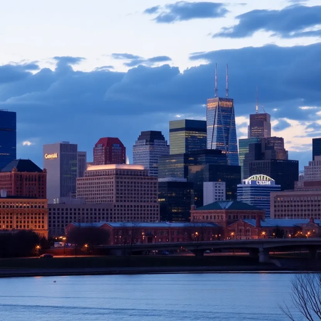Skyline of Grand Rapids representing community trust and organizations