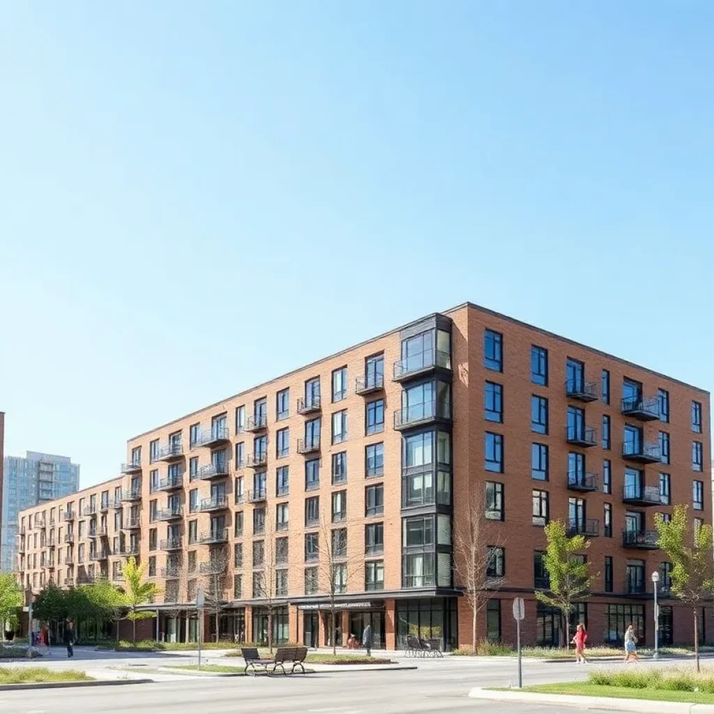 Image of new housing development in Grand Rapids