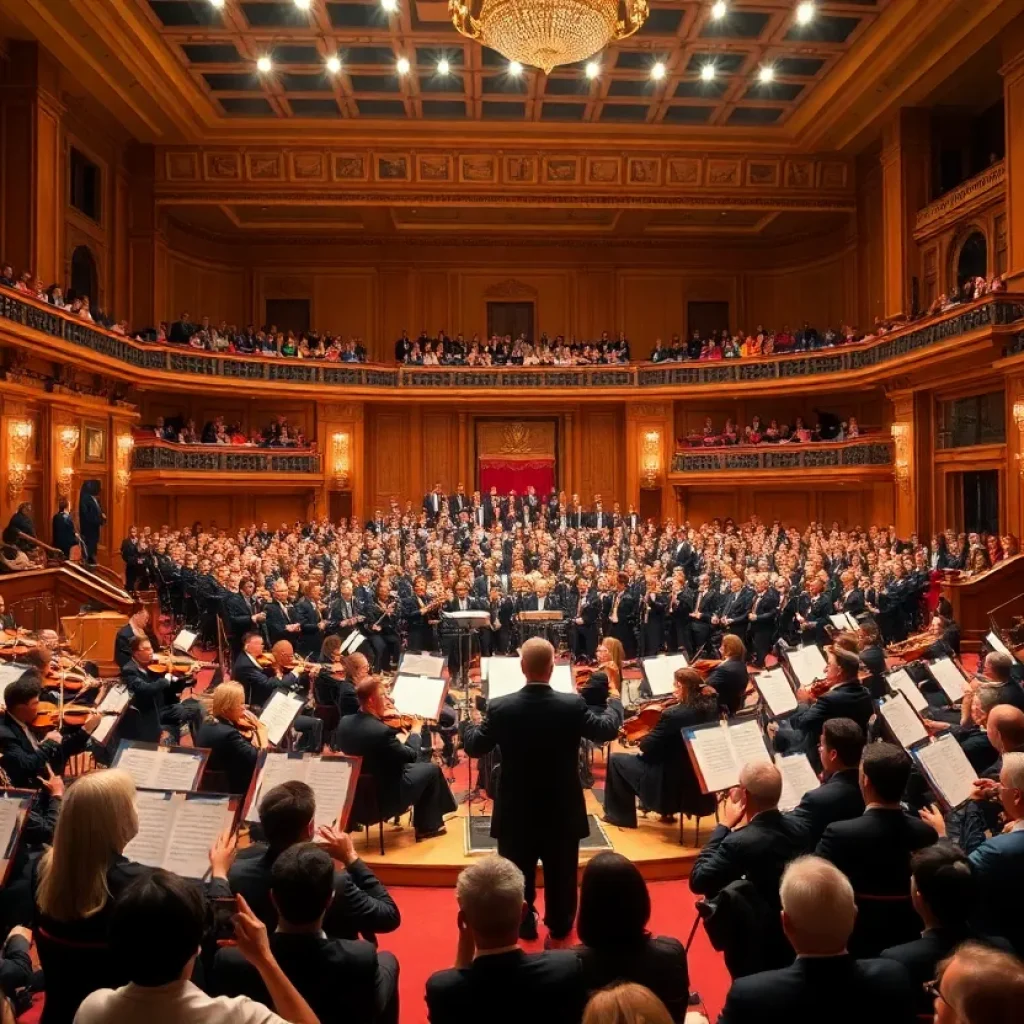 Grand Rapids Symphony performing Beethoven's Ninth Symphony