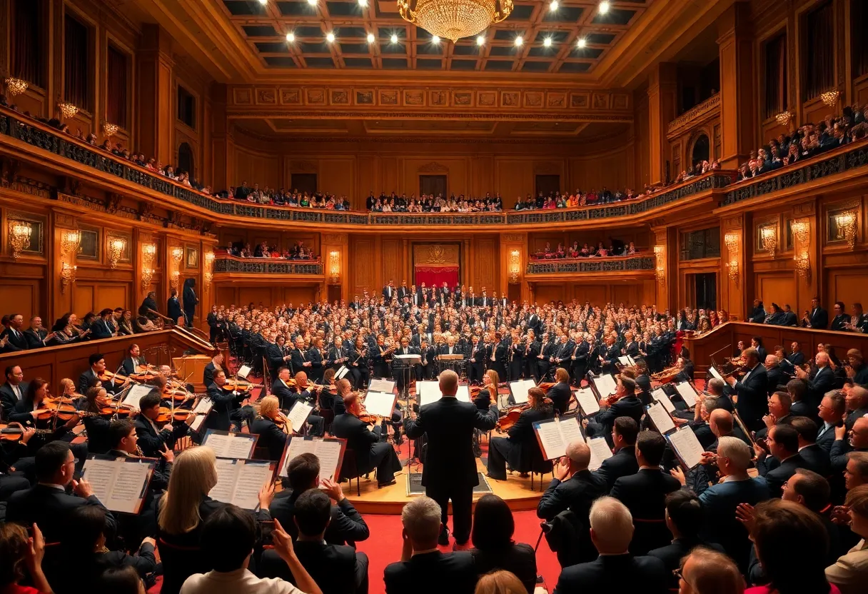 Grand Rapids Symphony performing Beethoven's Ninth Symphony