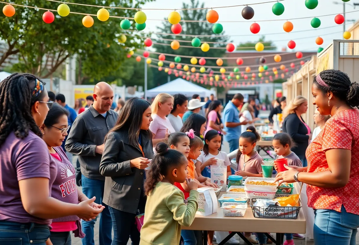 Families enjoying community events in Kent County