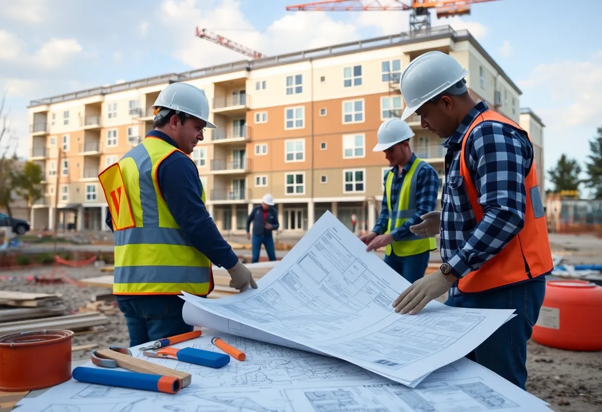 Renovation plans for Pinery Park Apartments