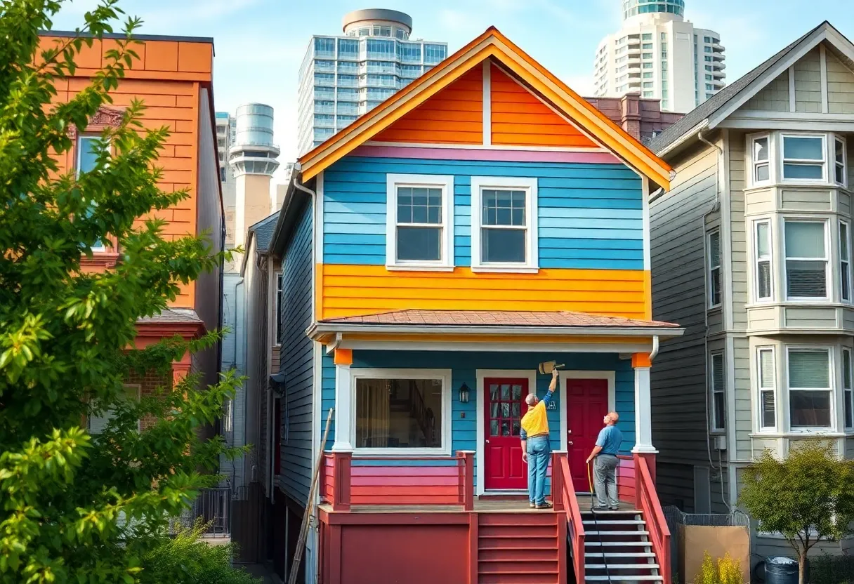 Tera Painting crew performing painting services in Seattle